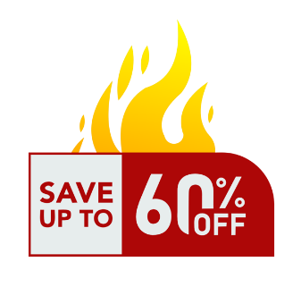Até 60% off